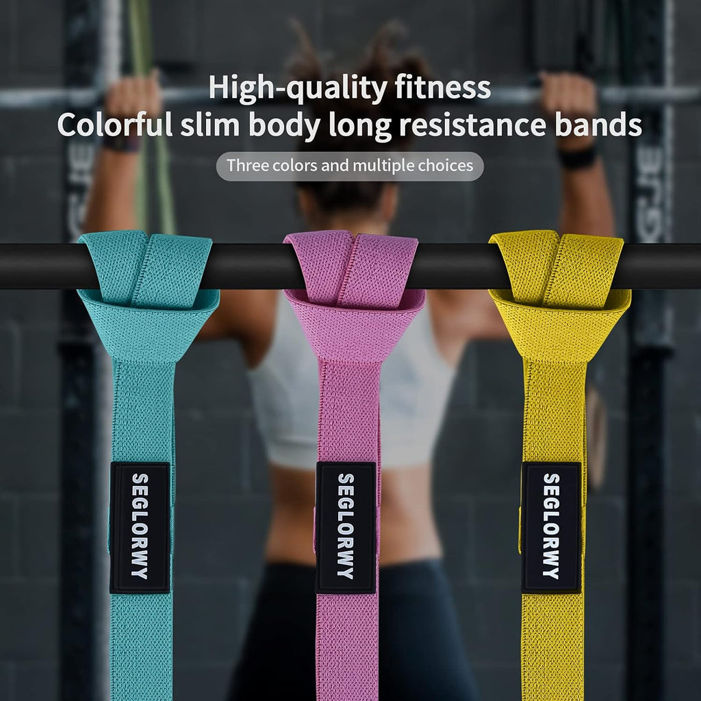 Resistance Bands for Women Men, Exercise Bands for Working Out, Fabric Body Fitness Workout Bands Pull up Assistance Bands