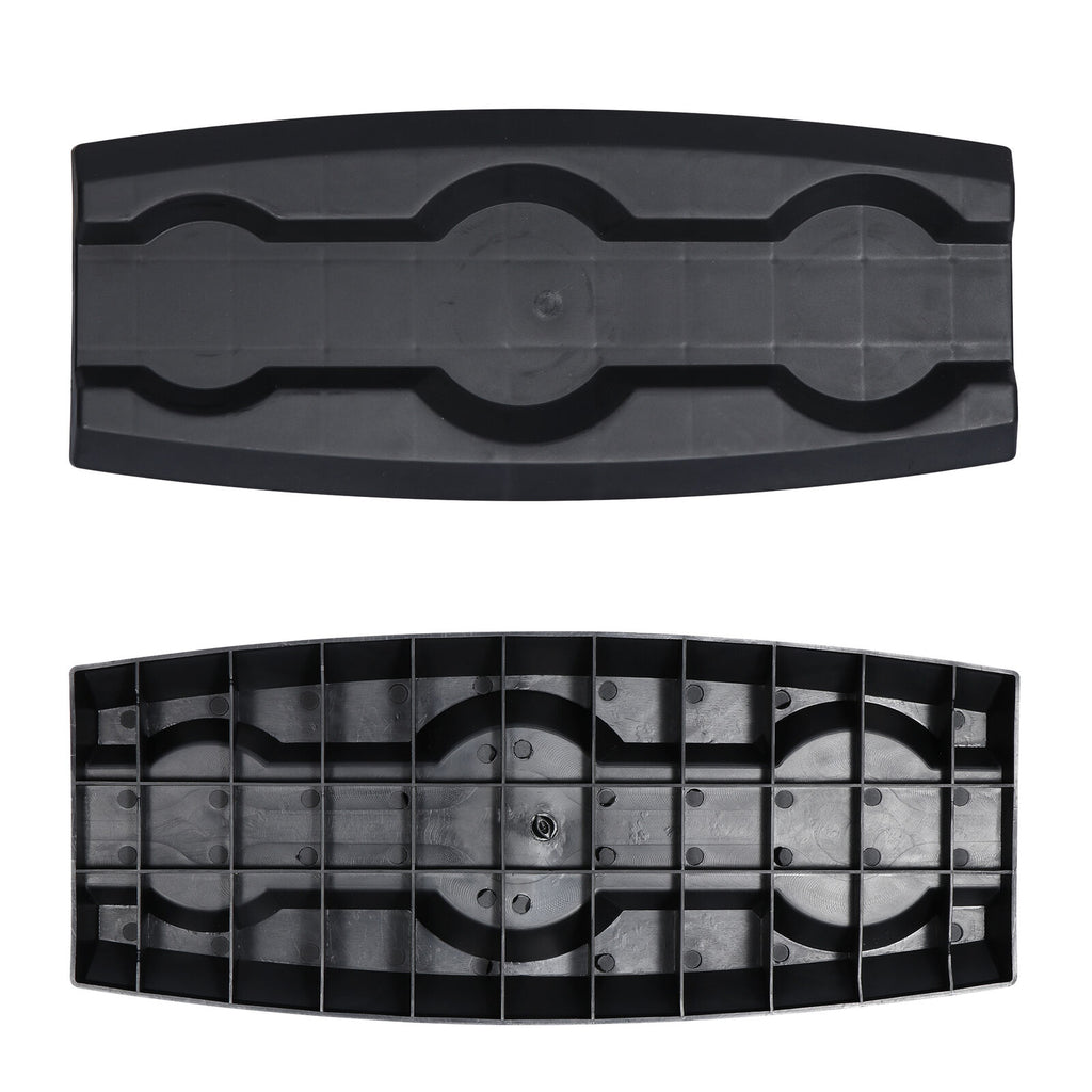 3-Piece Kettlebell Set Fitness Strength Training Exercise with Base Home Gym